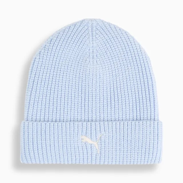 PUMA Premium Essentials High Crown Beanie Hat, Haute Tropic
