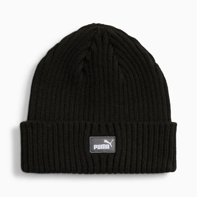 PUMA Classic Low Crown Beanie Hat Youth, Black, size KIDS