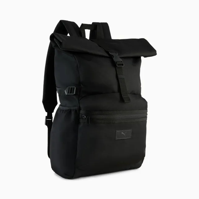 PUMA Essentials 20L Roll-Top Backpack Youth, Black