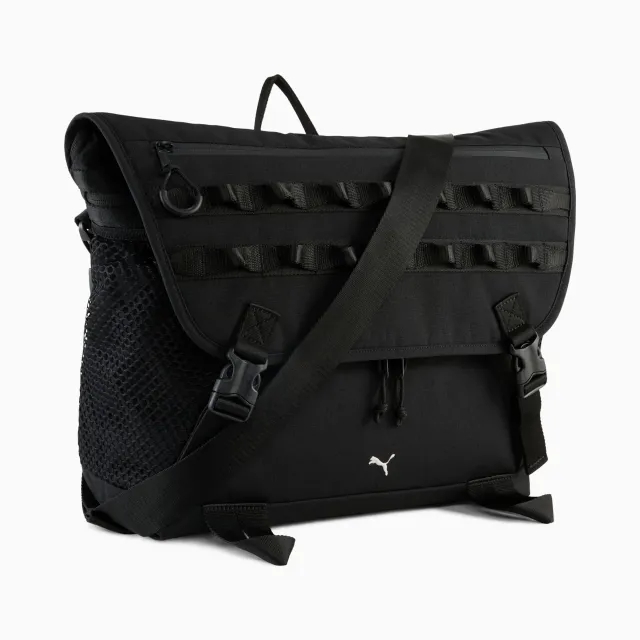 PUMA MMQ 35L Messenger Bag, Black