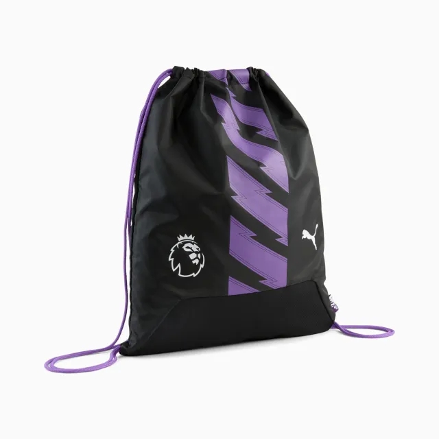 PUMA Premier League Gym Sack (17L), Black/White