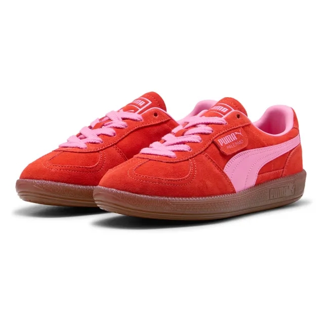 PUMA Palermo Sneakers Unisex, Fierce Red/Poison Pink, size 10