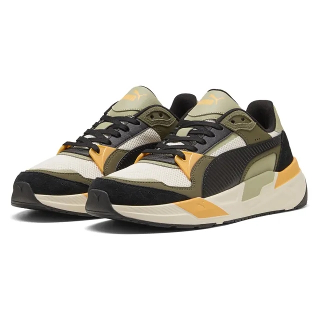 PUMA Trinity 2 Sneakers Unisex, Alpine Snow/Black/Lux Army, size 10