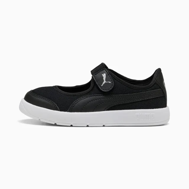 PUMA Courtflex V3 Lina V Sneakers Kids, Black, size 1