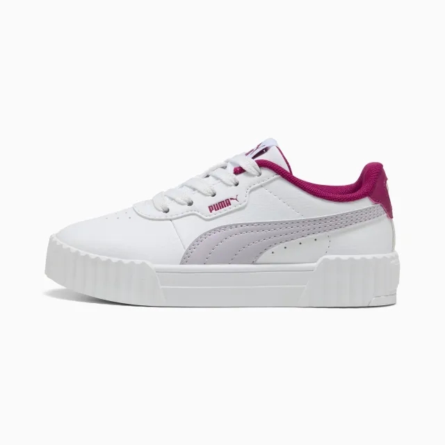 PUMA Carina 3.0 Sneakers Kids, White/Lilac Crush, size 1