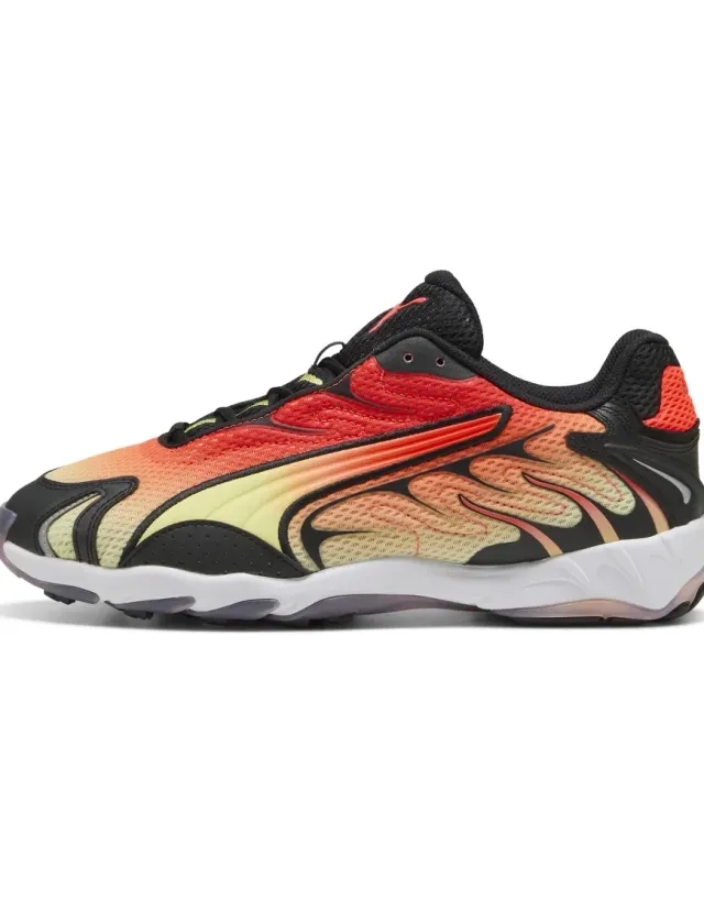 PUMA Inhale Sneakers Unisex, Glowing Red/Black, size 10