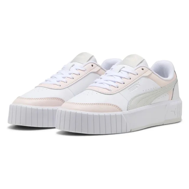 PUMA Carina Mia Sneakers Women, White/Feather Grey, size 3