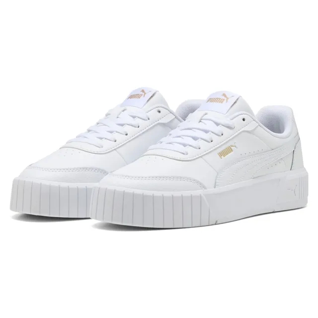 PUMA Carina Mia Sneakers Women, White/Gold, size 3