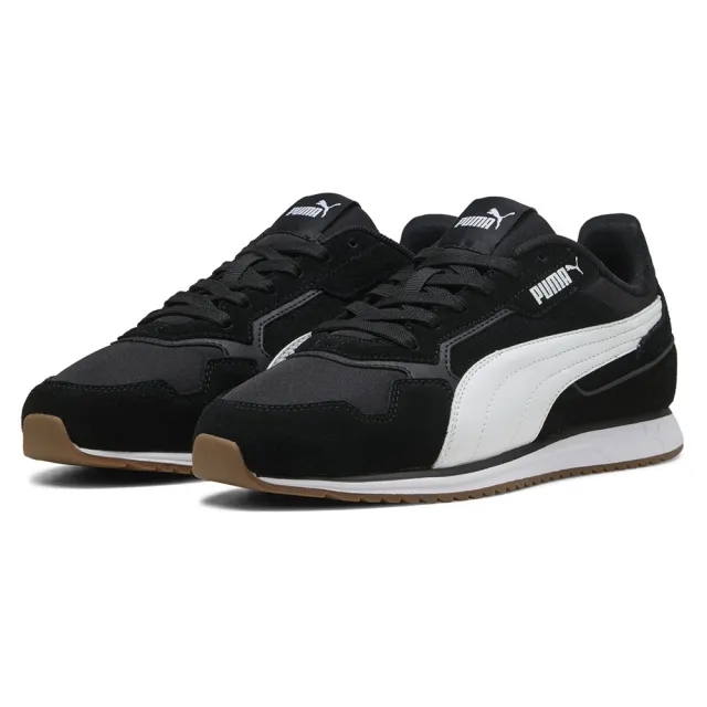 PUMA Softride ST Miler Sneakers Unisex, White/Black/Gum, size 10