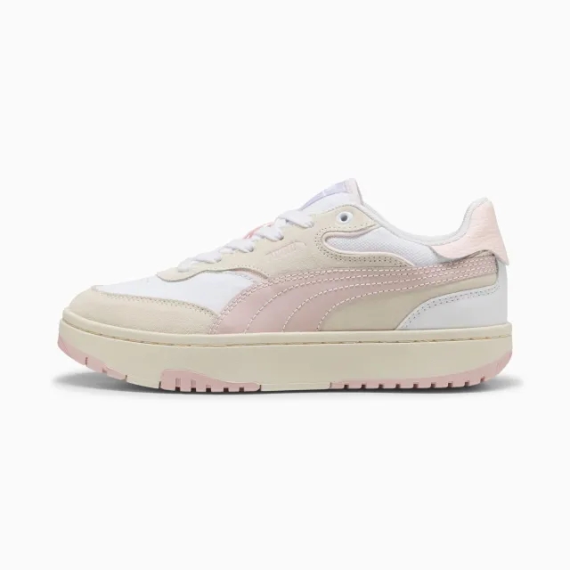 PUMA Cali Sylva Vintage Sneakers Women, Mauve Mist/Alpine Snow, size 3