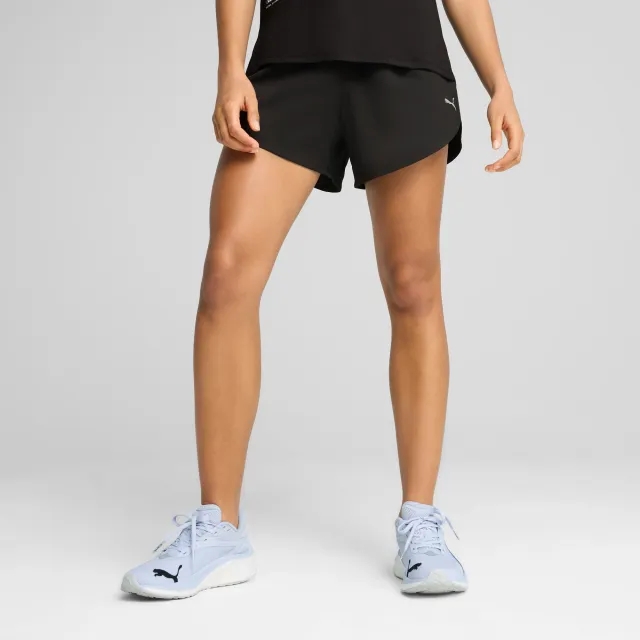 PUMA Run Ultraweave 4" Shorts Women, Black, size 3XL