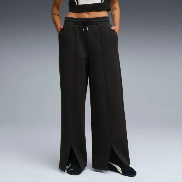 PUMA Wardrobe Essentials Relaxed Pants Women, Black, size 3XL