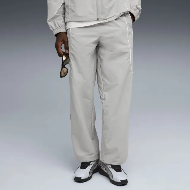 PUMAtech Relaxed Track Pants Men, Grey Echo/White, size Large