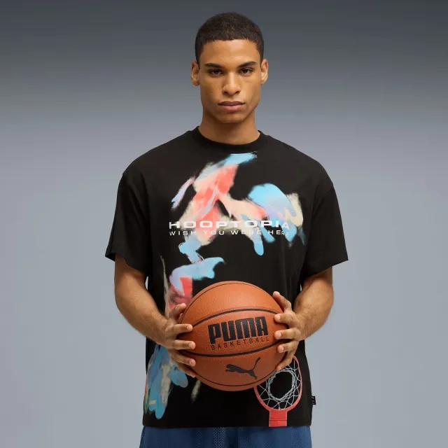 PUMA Hooptopia Inoc T-Shirt Men, Black, size 3XL