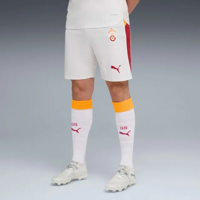 PUMA Galatasaray Sk 25/26 Shorts Men, White/Intense Orange, size 3XL