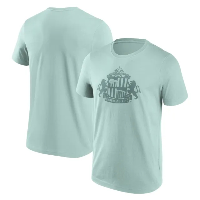 Sunderland Mono Logo Graphic T-Shirt - Surf Spray - Mens