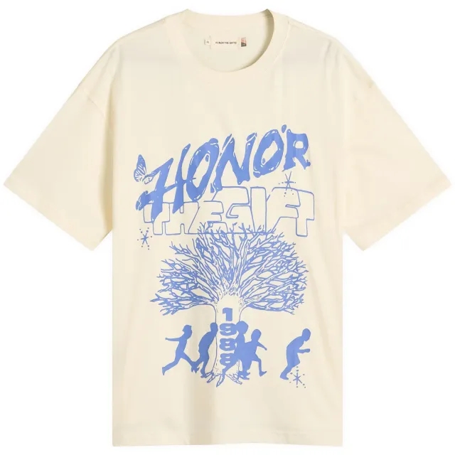Honor the Gift Men's Family Tree T-Shirt Bone