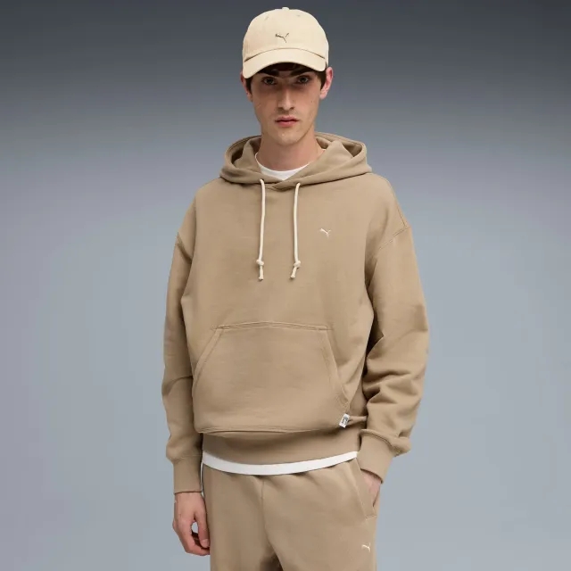 PUMA MMQ Hoodie Men, Ice Coffee, size Large