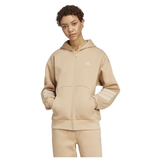 Adidas Future Icons 3 Stripes Full Zip Sweatshirt