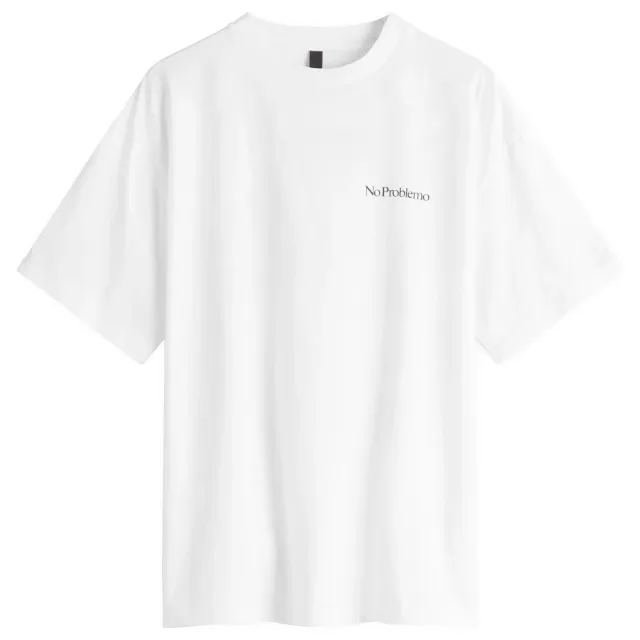 No Problemo Men's Spaced Out T-Shirt White