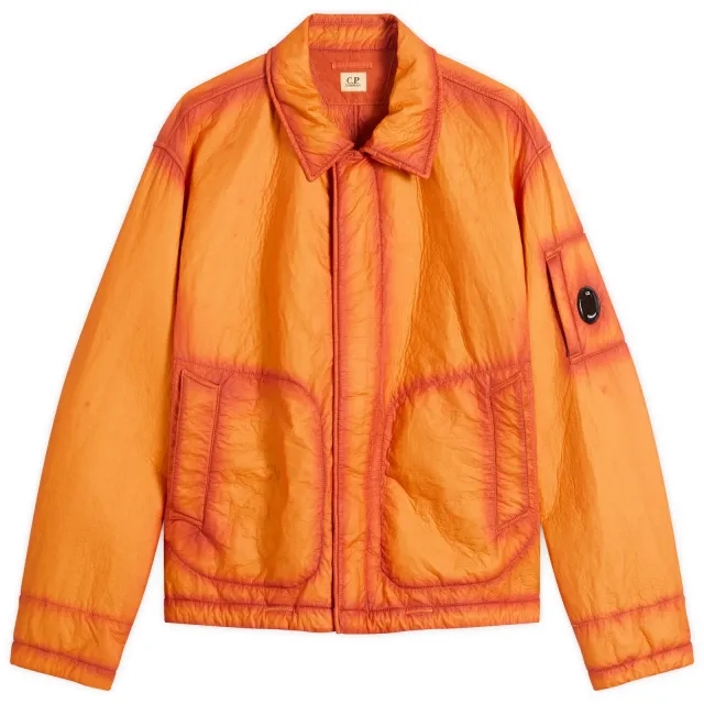 C.P. Company Men's Feltro Bi-Film Jacket Russet Orange