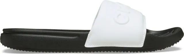 Crocs | Men | Crocs All Day | Slides | Black / White | 6