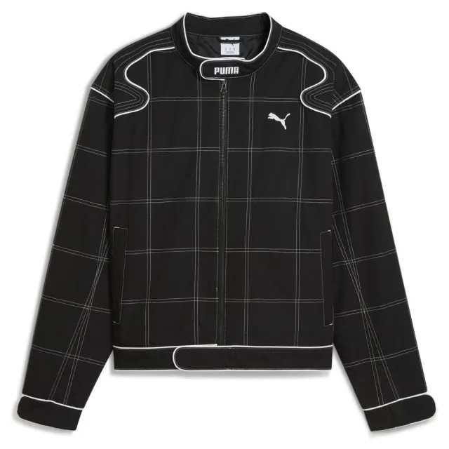 Future.PUMA.Archive Racer Jacket Unisex, Black