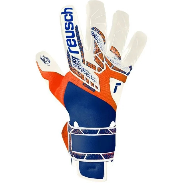 Reusch Goalkeeper Gloves Attrakt Gold X Guardian Energize - ['Orange']