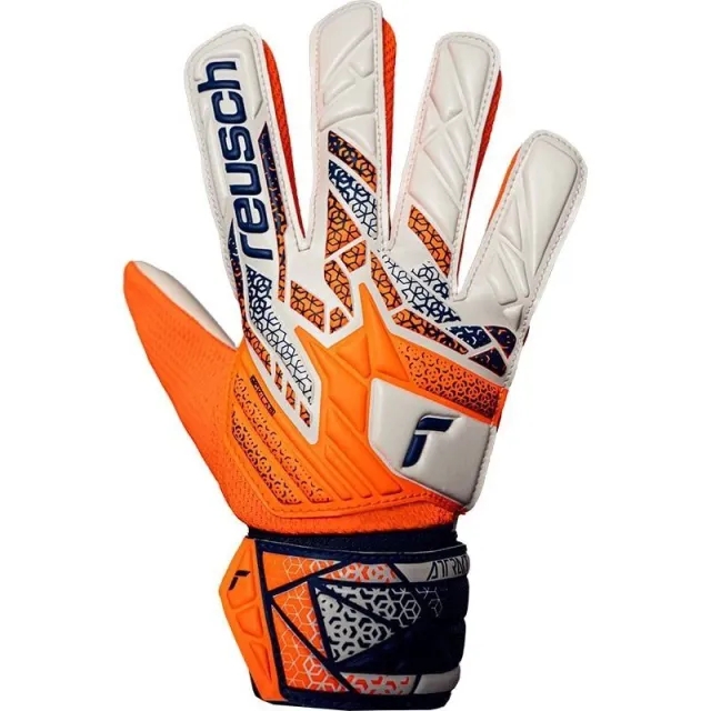 Reusch Goalkeeper Gloves Attrakt Starter Solid Energize - ['Orange']