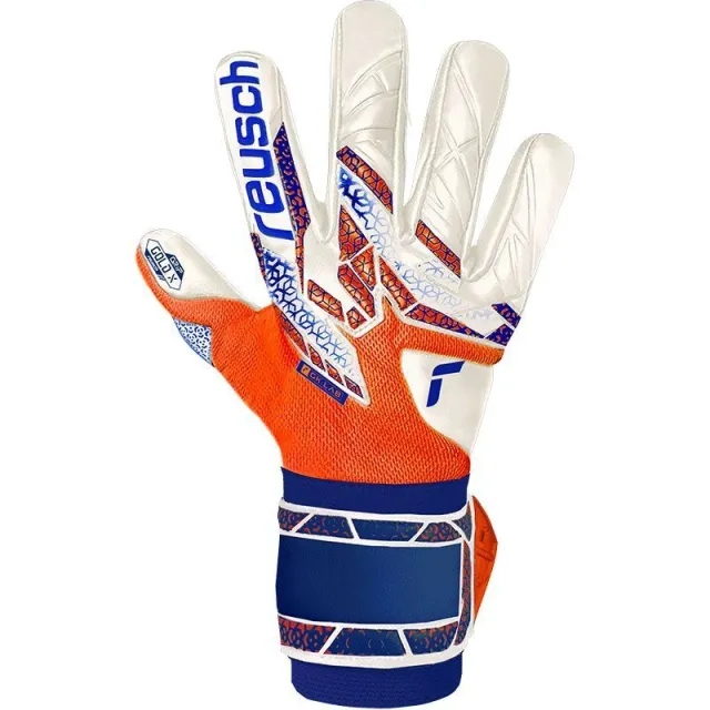 Reusch Goalkeeper Gloves Attrakt Gold X Nc Energize - ['Orange']