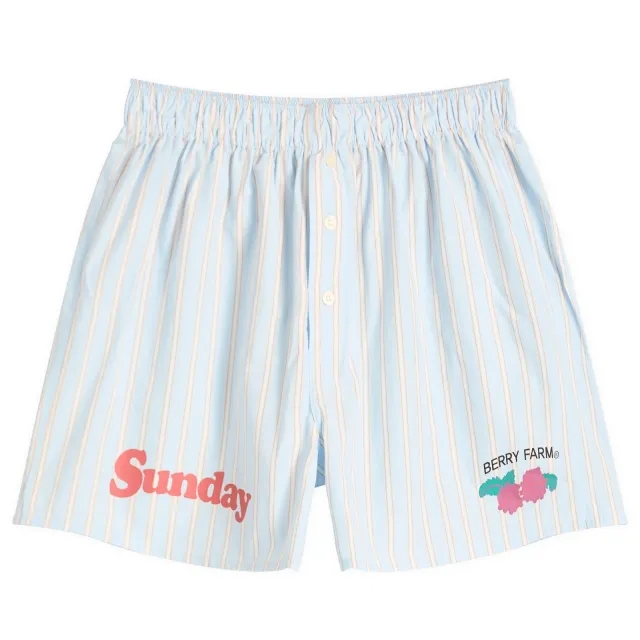 SUNDAYFRUITMARKET Women's Berry Farm Trunk Sky Blue