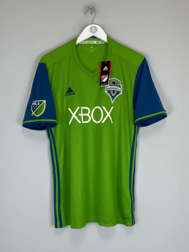 2016/17 SEATTLE SOUNDERS *BNWT* HOME SHIRT (L) ADIDAS | Cult Kits