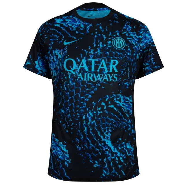 Nike Inter Milan Dri-Fit Academy Pro Pre-Match Shirt - Black/Blue - 2025-2026