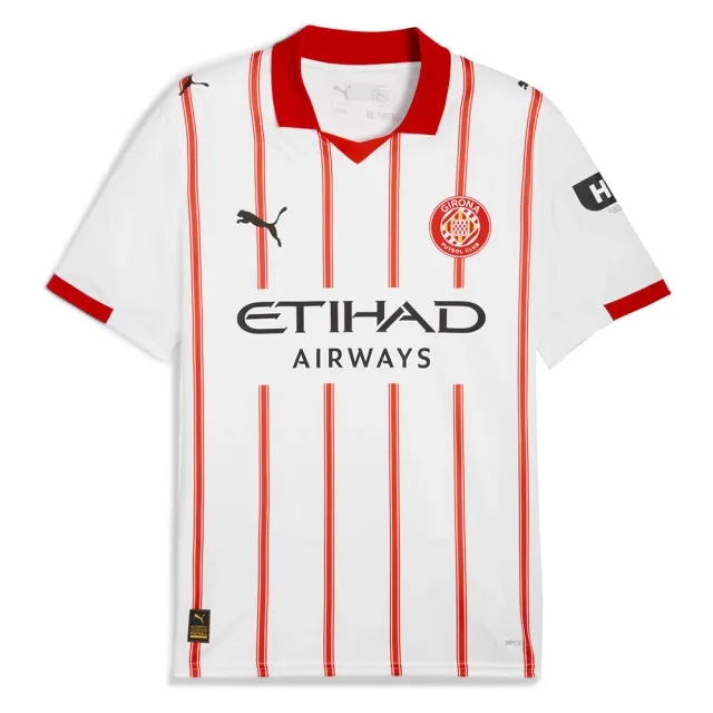 Puma Girona Fc Replica 25/26 Home Short Sleeve T-shirt