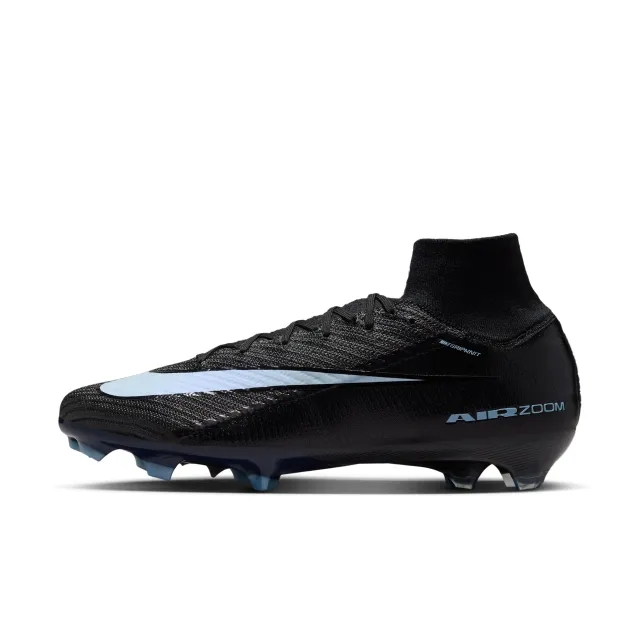 Nike Mercurial Superfly 10 Elite Firm-Ground High-Top Football Boot - Black - Recycled Content Minimum