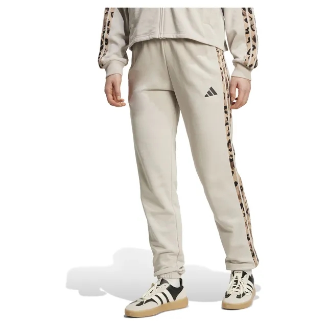Adidas Essentials Animal Print 3 Stripes Joggers