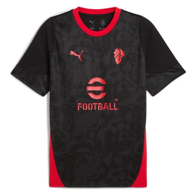PUMA AC Milan Training Jersey Men, Black/For All Time Red, size 3XL