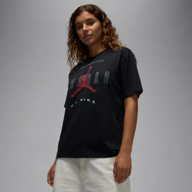 Nike Jordan Flight Women's Graphic T-Shirt - Black - Cotton