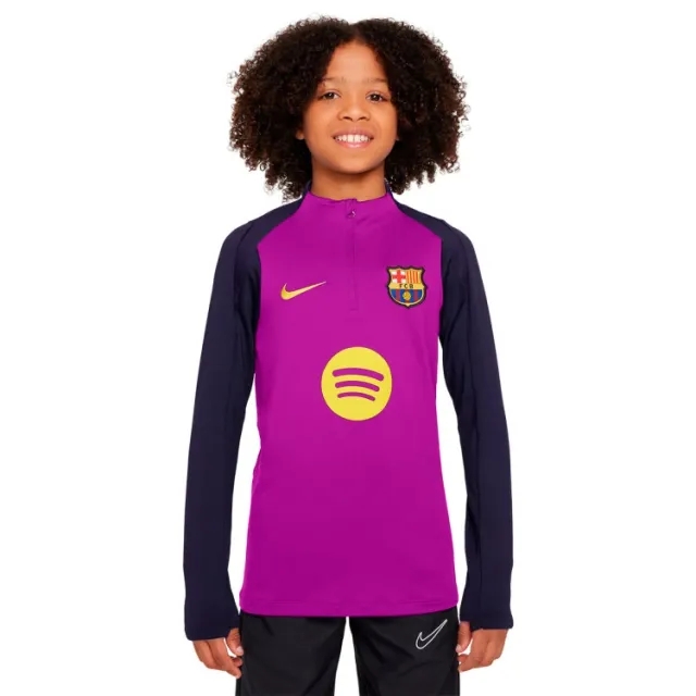 Nike FC Barcelona 25 26 Kids Dri FIT Strike Drill Top