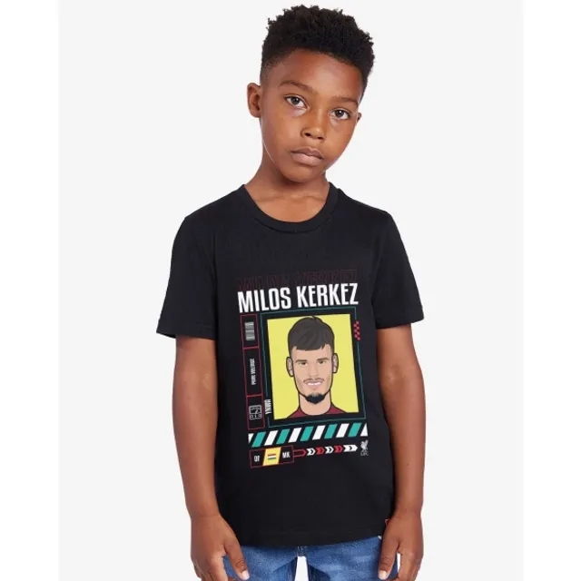 LFC 25/26 Juniors Kerkez Tee Black