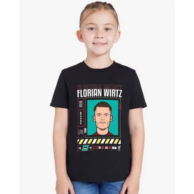 LFC 25/26 Juniors Wirtz Tee Black