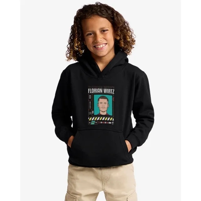 LFC 25/26 Juniors Wirtz Hoodie Black