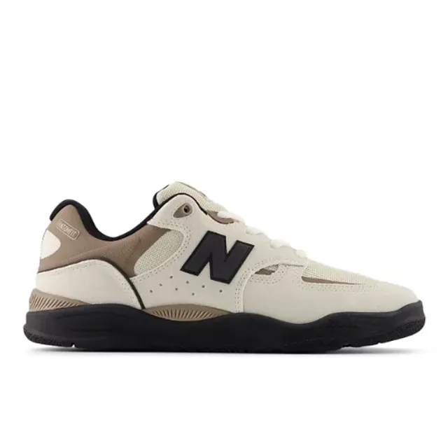 New Balance Men's NB Numeric Tiago Lemos 1010 in Beige/Black Suede/Mesh