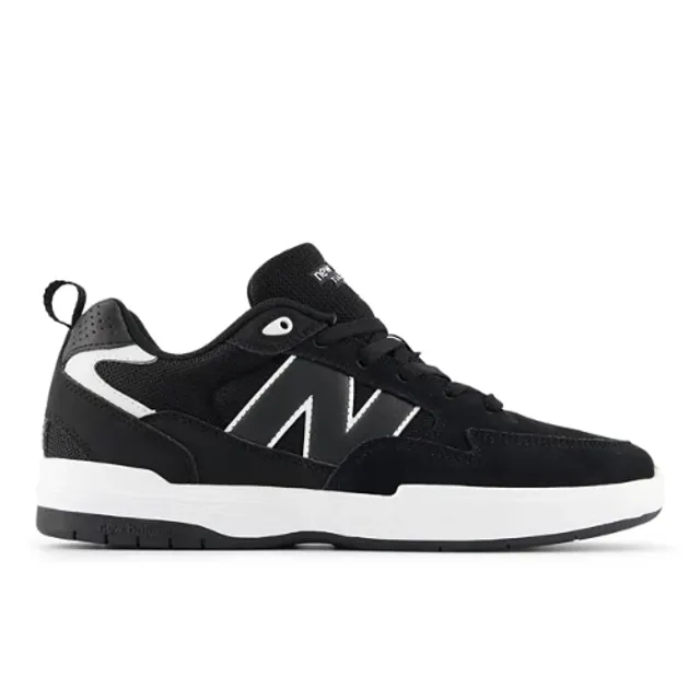 New Balance Unisex NB Numeric Tiago Lemos 808 Lite in Black/White Suede/Mesh