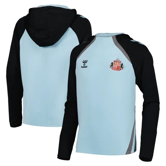 Sunderland Hummel Training Hoodie - Blue - Kids