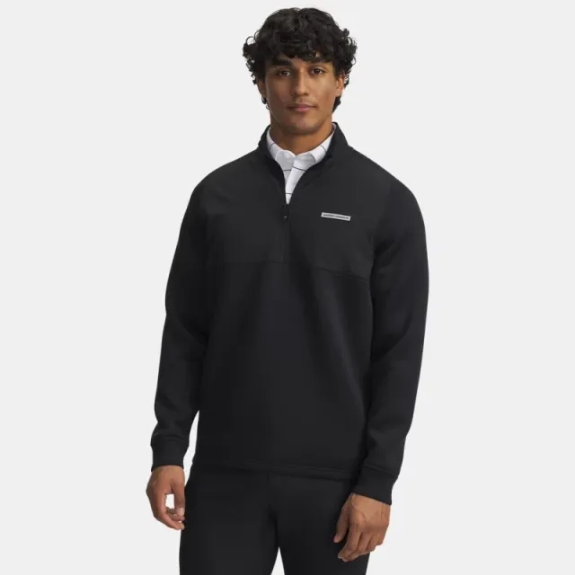 Under Armour  Drive Pro Hybrid Men's ½ Zip Black / Black L