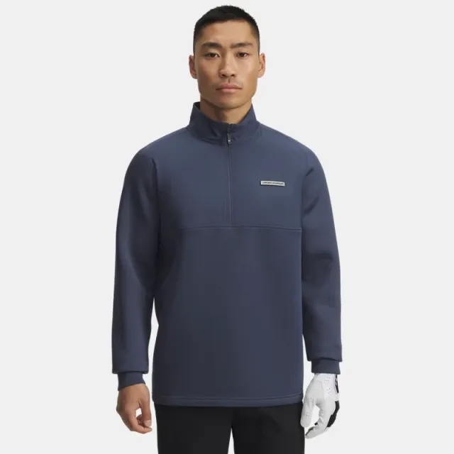 Under Armour  Drive Pro Hybrid Men's ½ Zip Downpour Gray / Black L