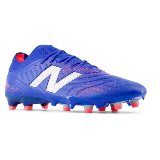 New Balance Unisex TEKELA PRO LOW LACED FG V5 in Blue/Red/Grey Synthetic