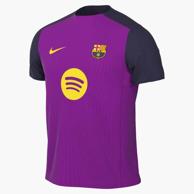 Nike Barcelona Dri-Fit ADV Elite Strike S/S Top - Purple - 2025-2026