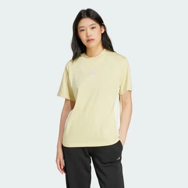adidas Essentials 3-Stripes Cotton T-Shirt